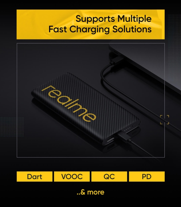 Realme to launch 30W Dart Charge with 10000 mAh Power Bank on 14 ...